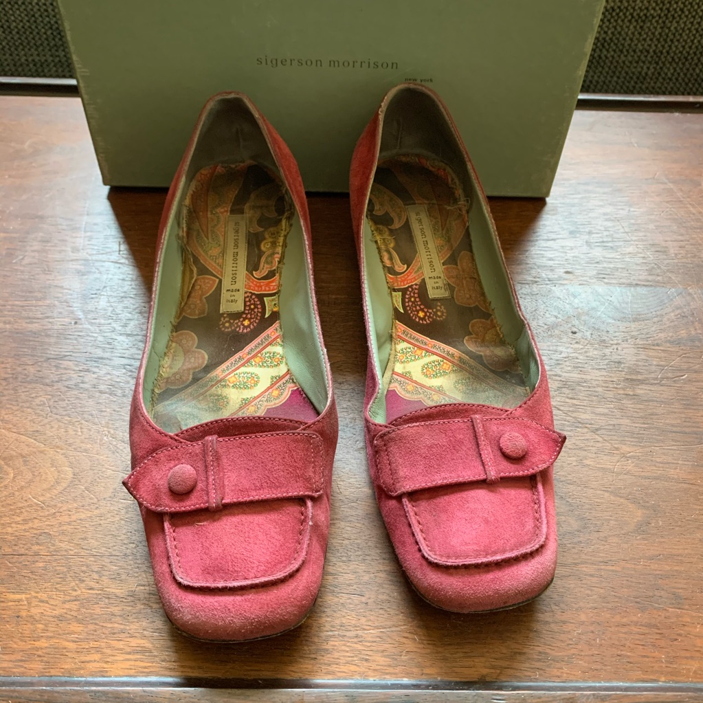 Sigerson Morrison Suede Flats